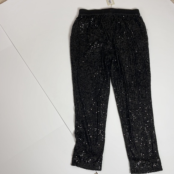 Ramy Brook Arlin black sequin joggers - Picture 8 of 14